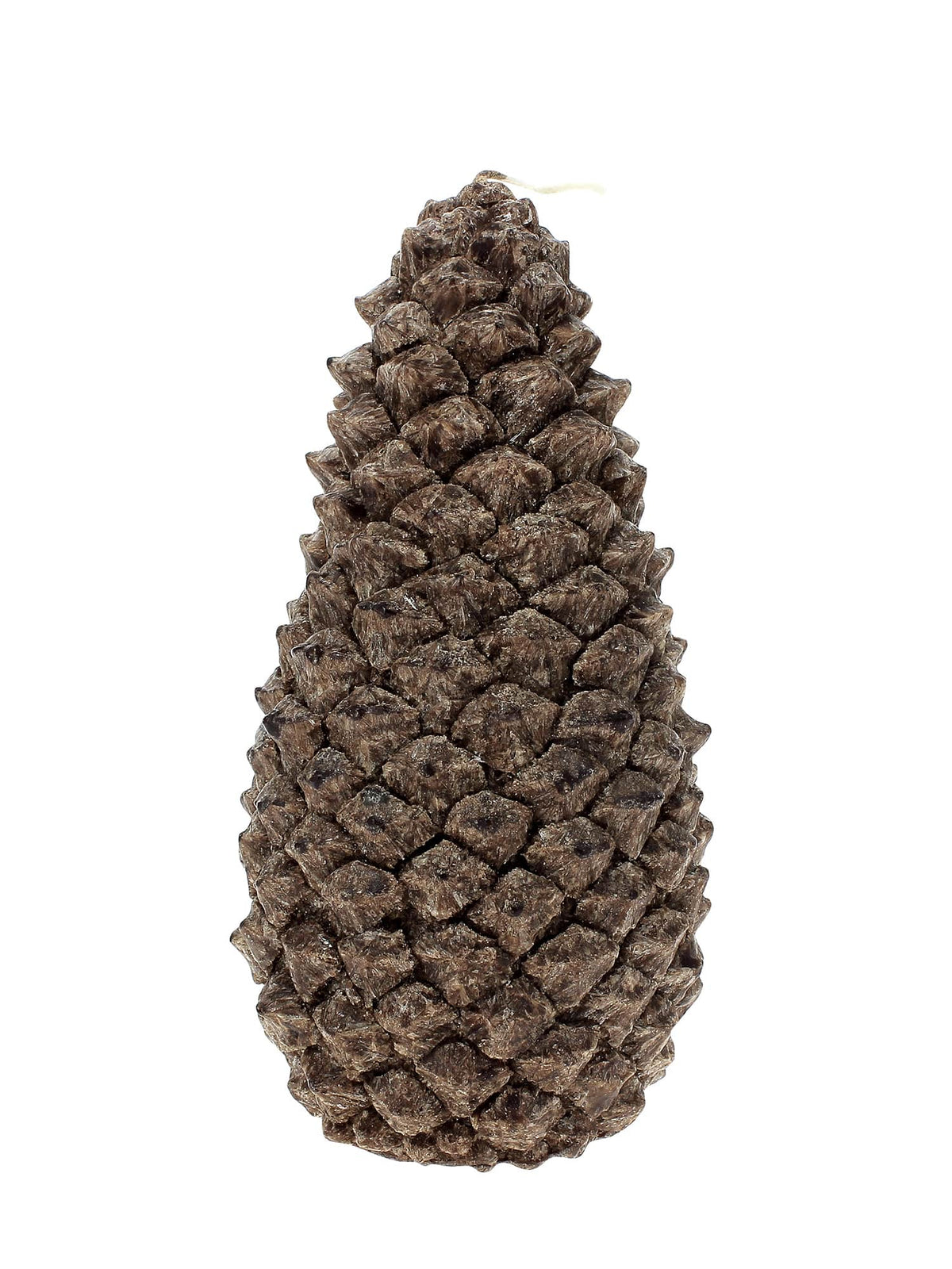 Bougie Pomme de pin brune – Format grand – Maison Berger