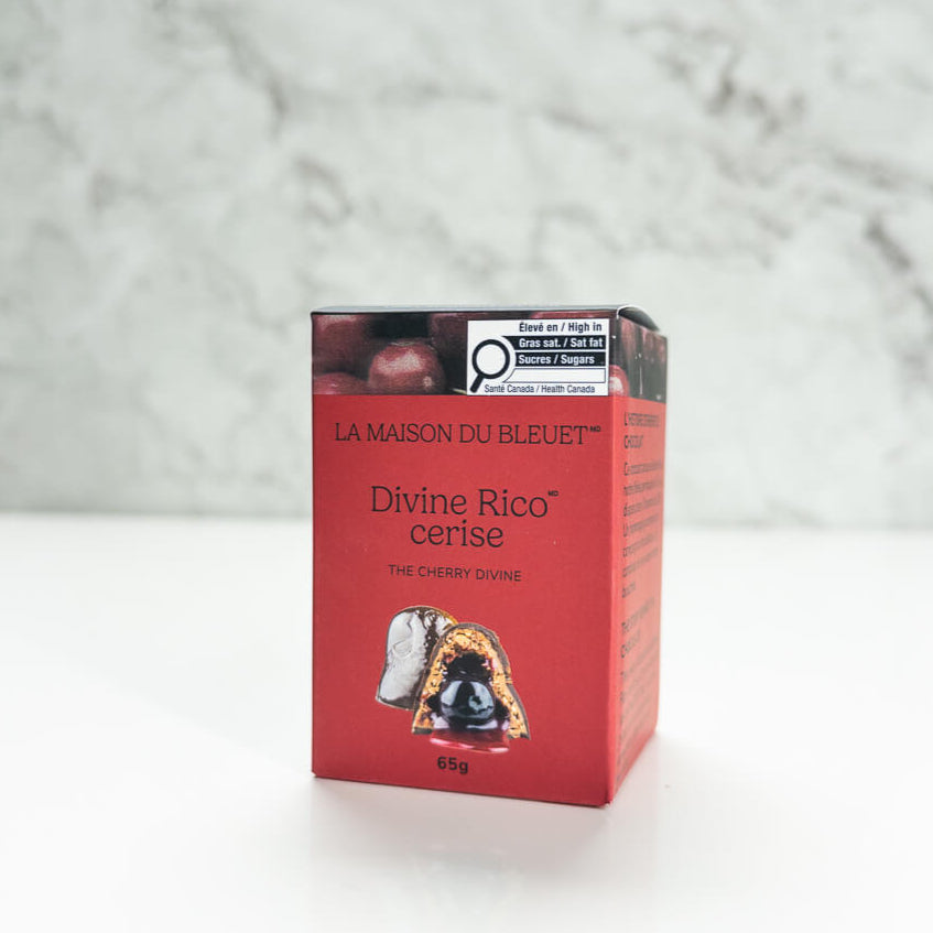 Boîte de chocolat Divine Rico à la cerise