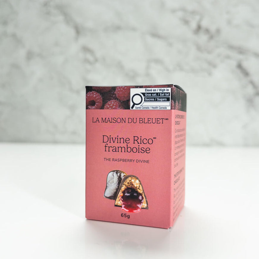 Boîte de chocolat Divine Rico® Framboise