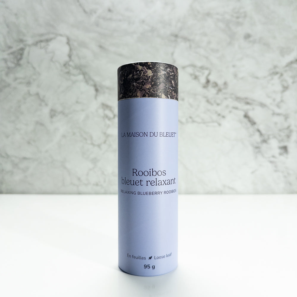 Boîte de rooibos bleuet relaxant 95 g