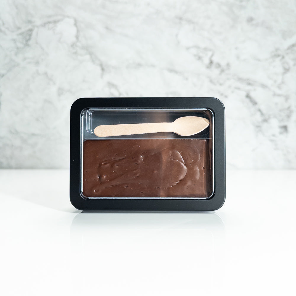 Boîte de fudge au chocolat