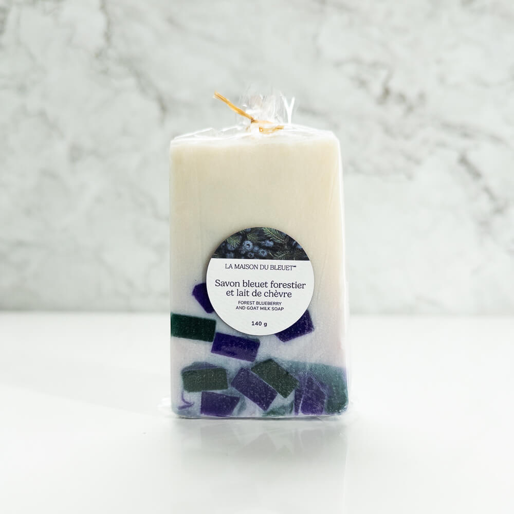 Savon Lait Chevre Bleuet Forestier