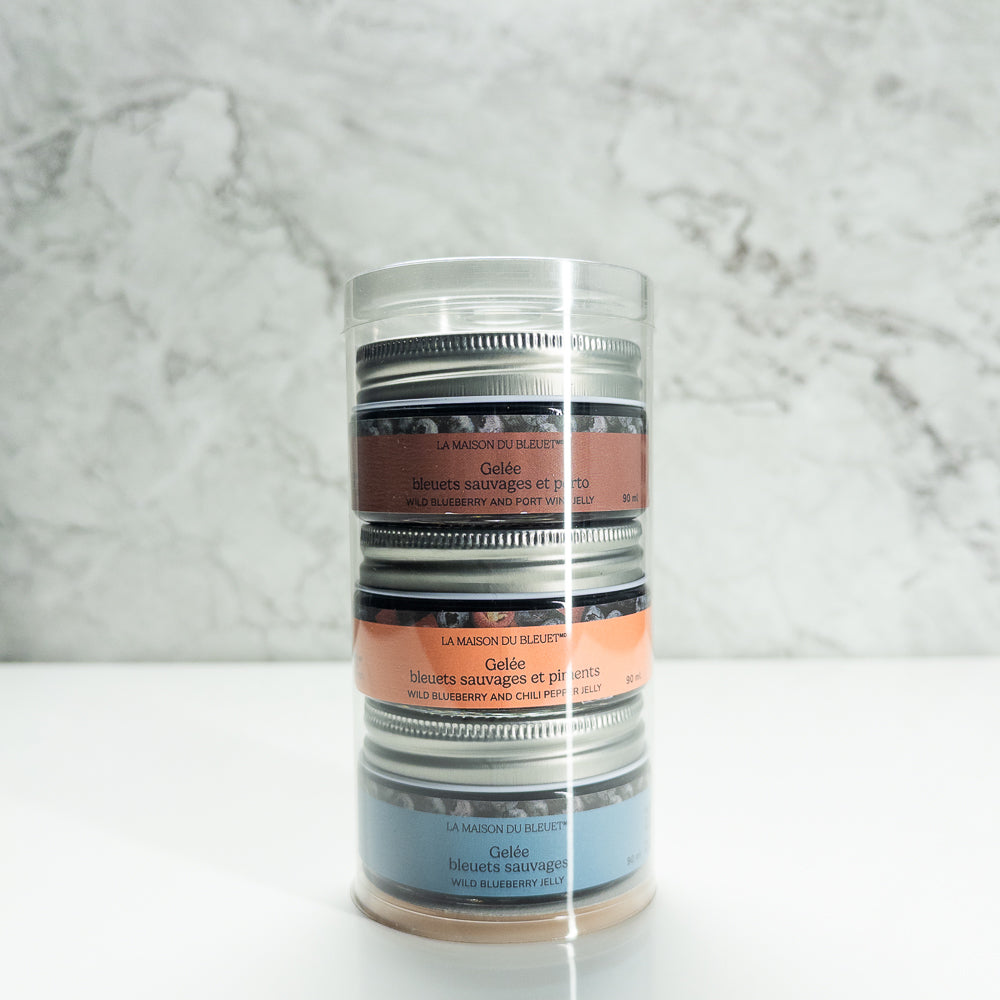 Boîte Apéro de gelées aux bleuets sauvages