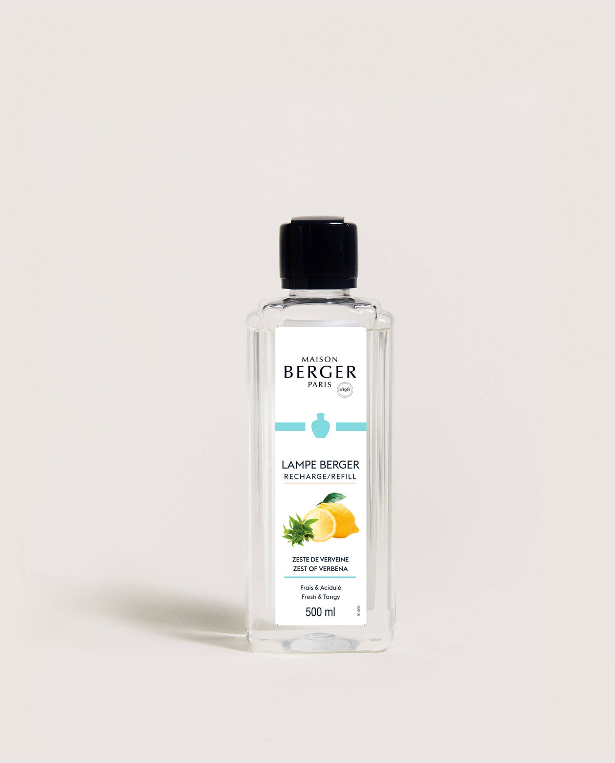 Recharge pour lampe Berger – Zeste de verveine – 500 ml – Maison Berger