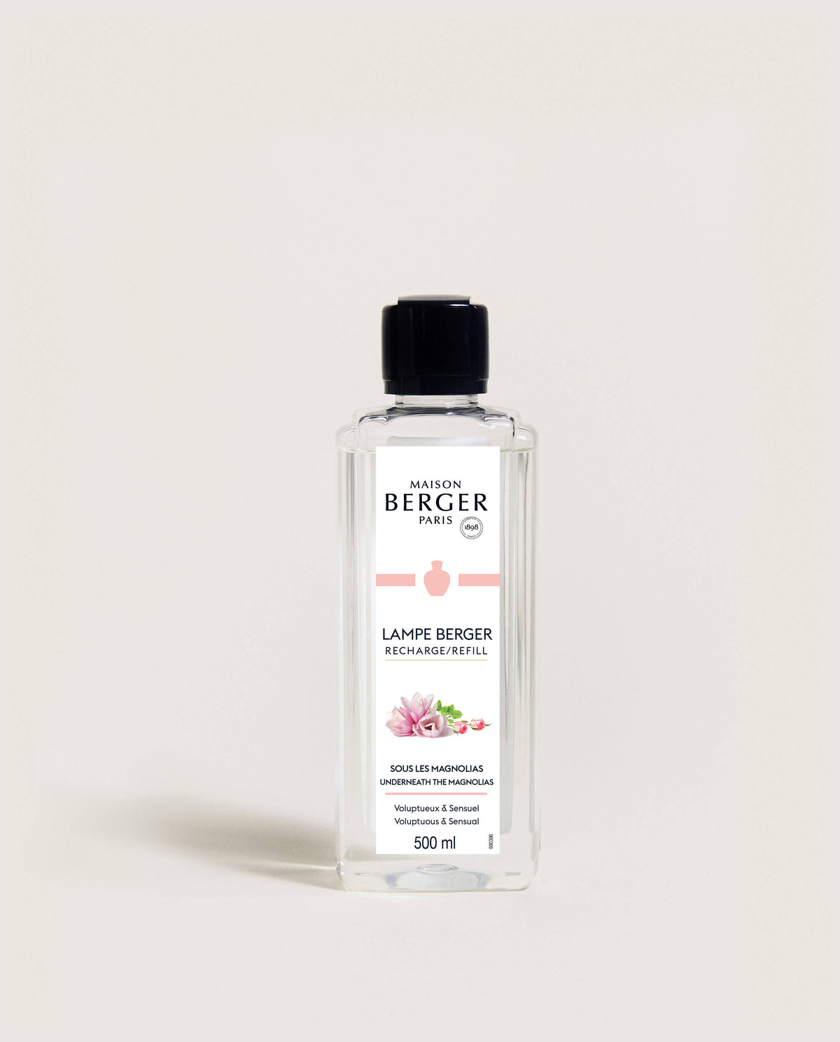 Recharge pour lampe Berger – Sous les magnolias – 500 ml – Maison Berger