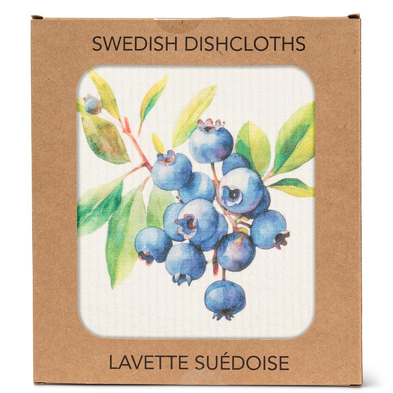 Linge à vaisselle bleuets – vue 2