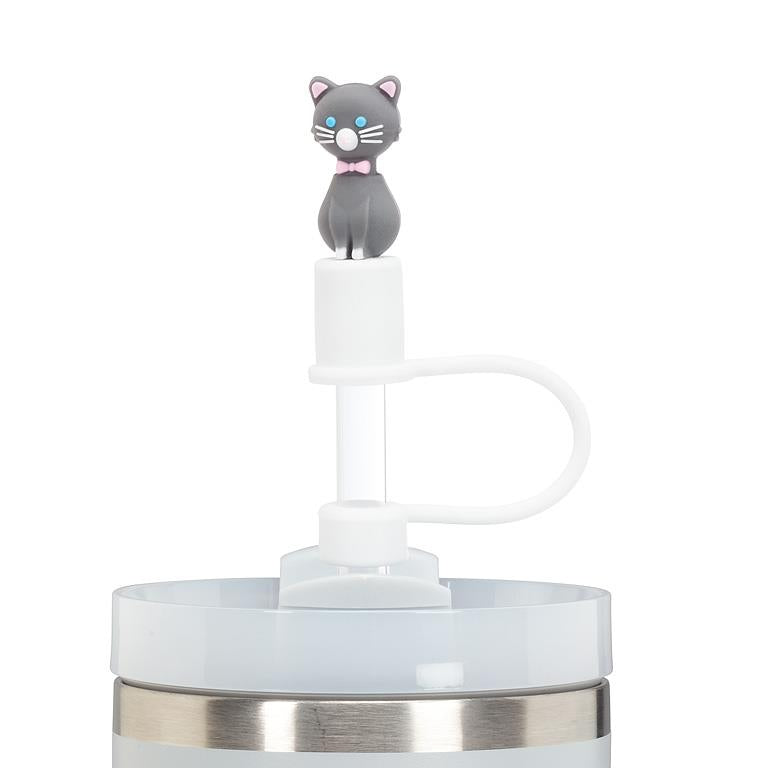 3 pailles jumbo avec embouts chat – vue 4