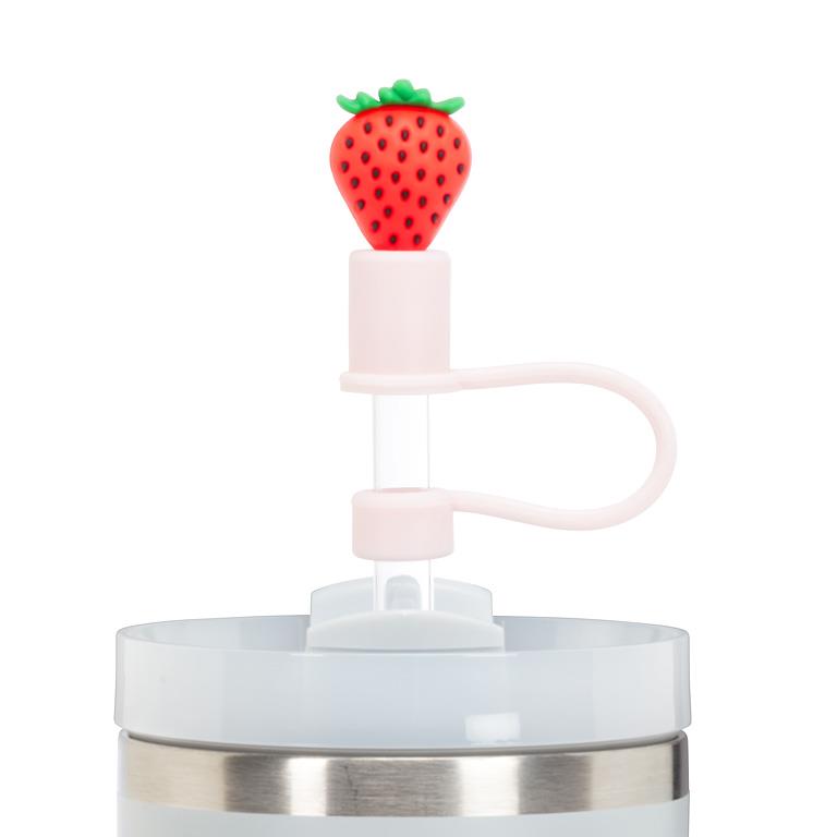 3 pailles jumbo avec embouts fruits – vue 4