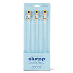 3 pailles jumbo avec embouts tournesol – vue 2