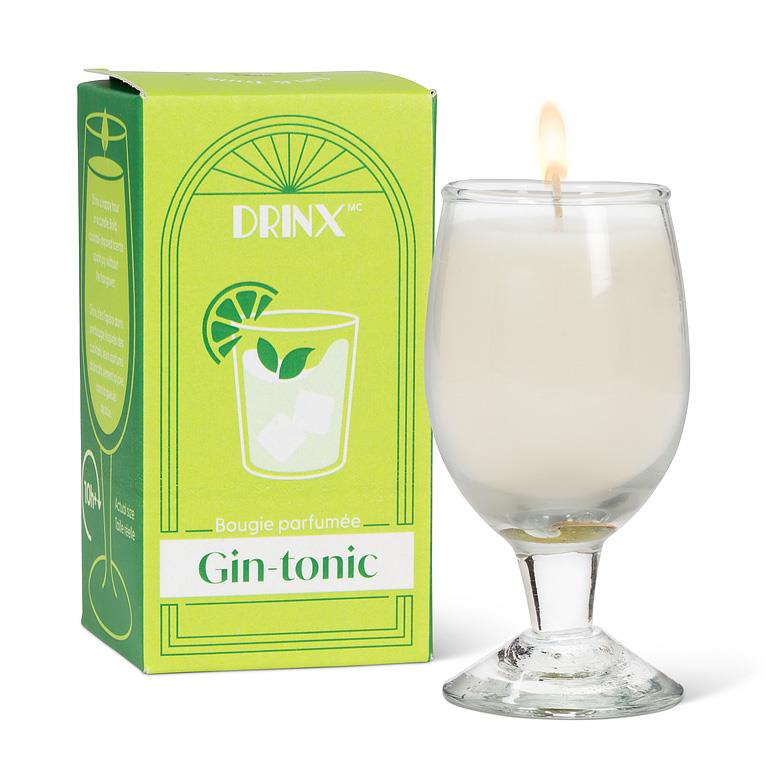 Bougie cocktail Gin & Tonic