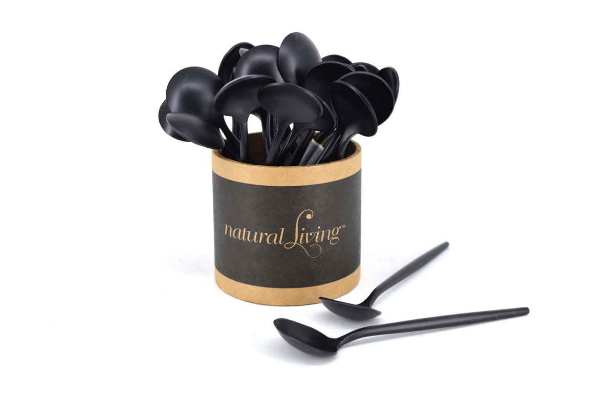Petites cuillères noir (mini)