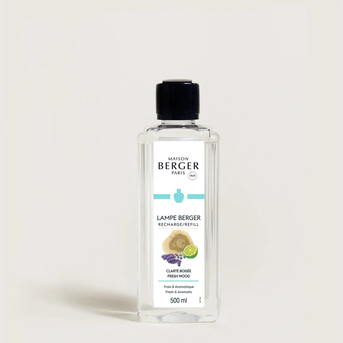 Recharge pour lampe Berger – Clarté boisée – 500 ml – Maison Berger