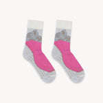 Chaussettes Mountain en mélange d’alpaga – Rose – Pokoloko