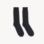 Chaussettes Theo en mélange d’alpaga – Noir – Pokoloko