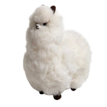 Peluche alpaga debout – Blanc, 8,5 po – Pokoloko