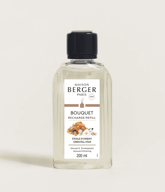 Recharge pour bouquet parfumé – Étoile d’Orient – Maison Berger