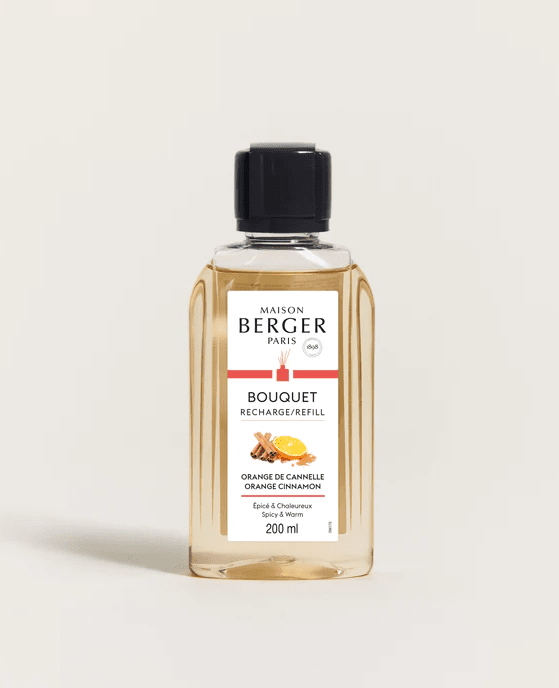 Recharge pour bouquet parfumé – Orange de cannelle – Maison Berger