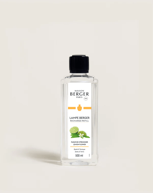 Recharge pour lampe Berger – Fleur de citronnier – 500 ml – Maison Berger