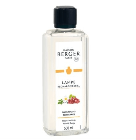 Recharge pour lampe Berger – Baies rouges – Maison Berger
