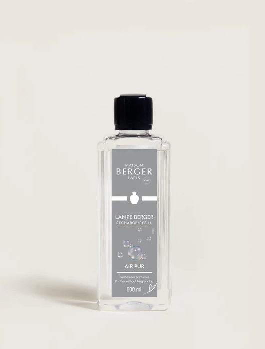 Recharge pour lampe Berger – Air Pur Neutre essentiel – 500 ml – Maison Berger