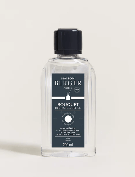 Recharge pour bouquet parfumé – Mon intérieur sans odeurs de tabac – Maison Berger