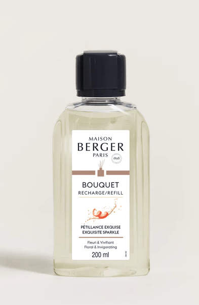 Recharge pour bouquet parfumé – Pétillance exquise – Maison Berger