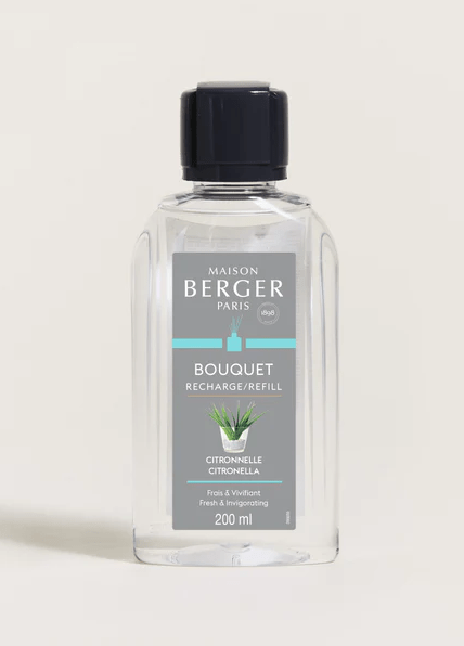 Recharge pour bouquet parfumé – Citronnelle – Maison Berger