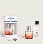 Coffret lampe Berger Spirale rose ambré – Maison Berger