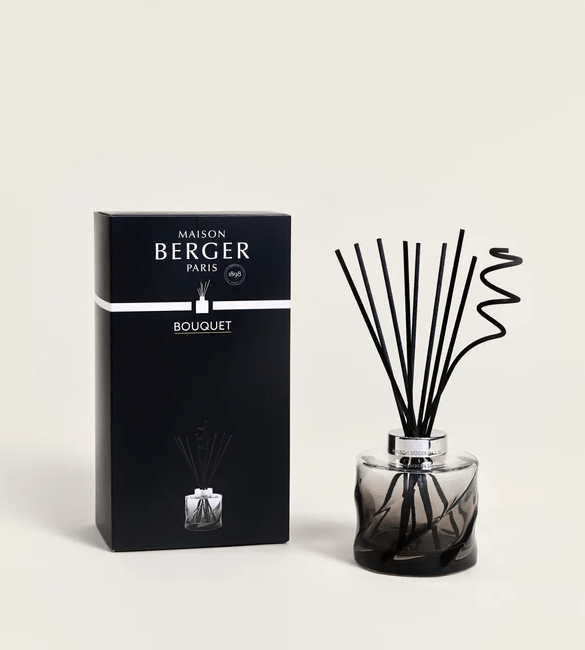 Bouquet diffuseur Spirale noir – Sans parfum – Maison Berger