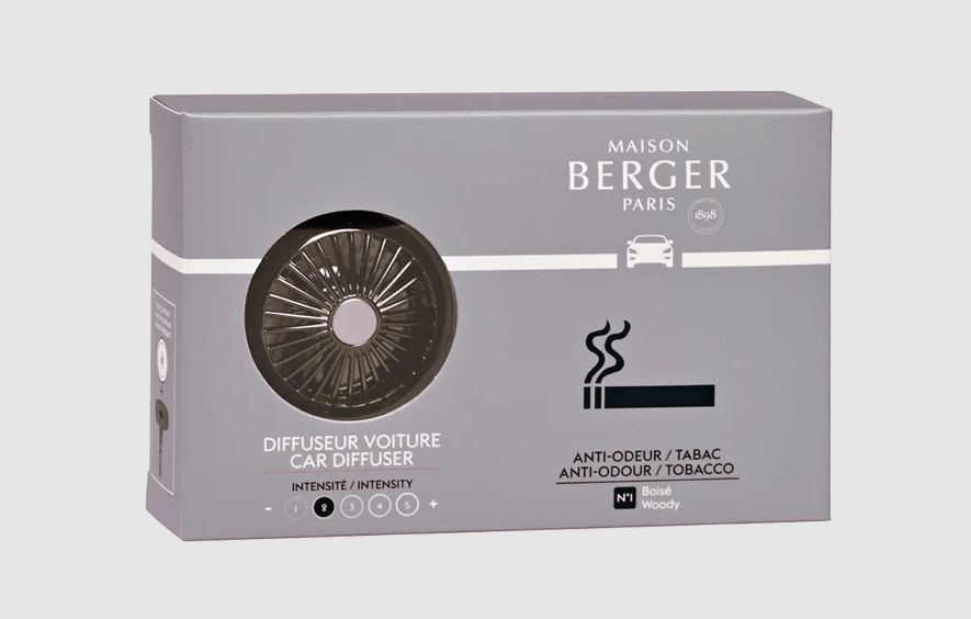 Diffuseur de voiture – Sans odeurs de tabac – Maison Berger