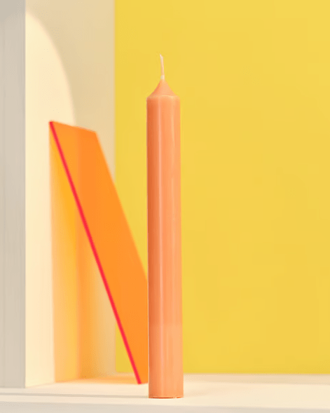 Bougie droite Orange pop – Maison Berger