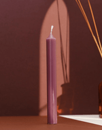 Bougie droite Mauve intense – Maison Berger