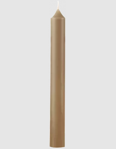Bougie droite taupe – Maison Berger