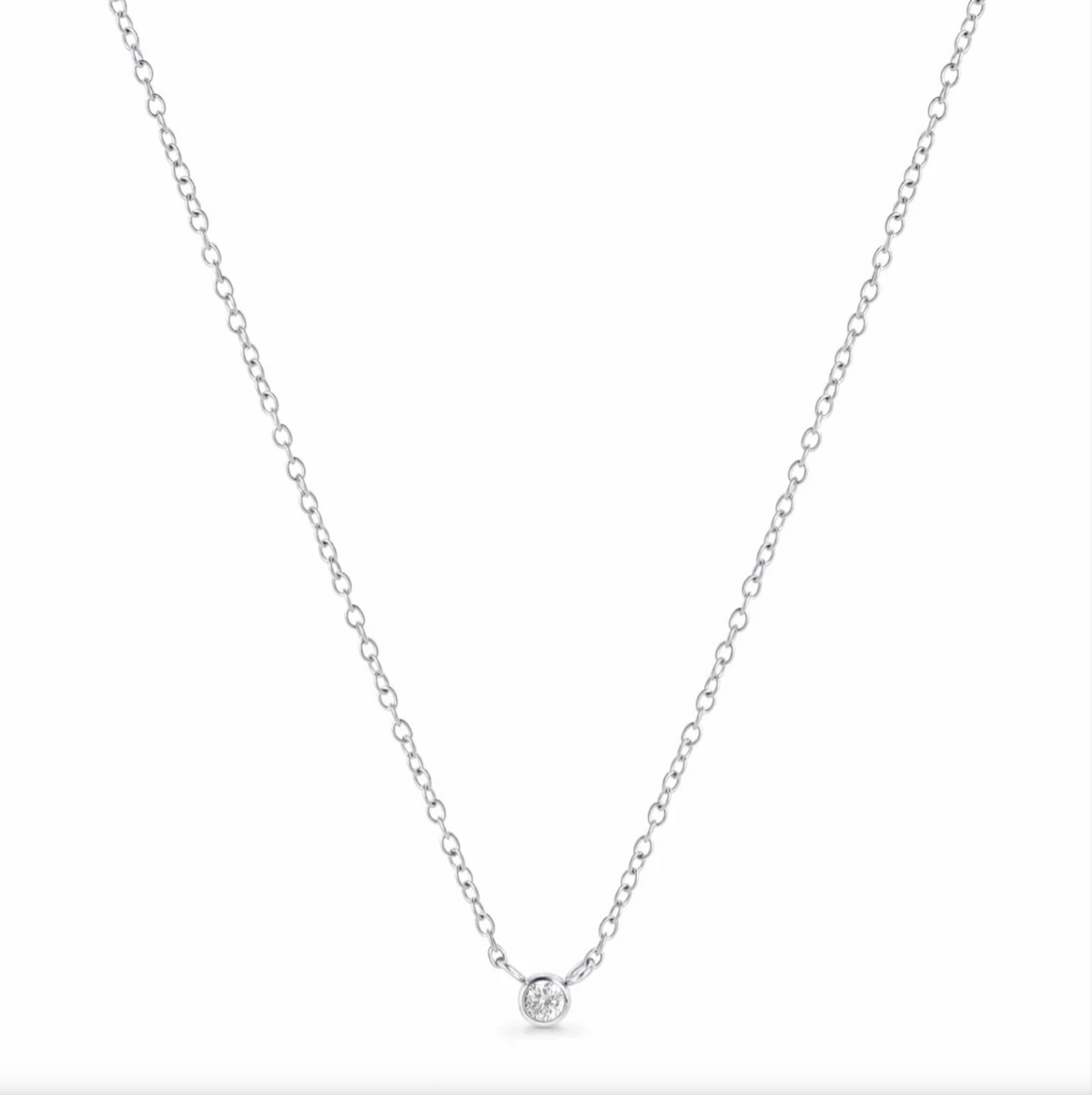 Collier argent