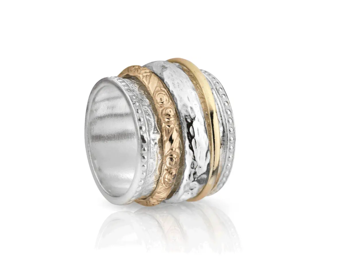Bague de méditation Namaste – MeditationRings – vue détaillée