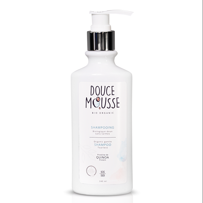 Shampooing pour bébé Douce Mousse — 240 ml de La Coursière Bio