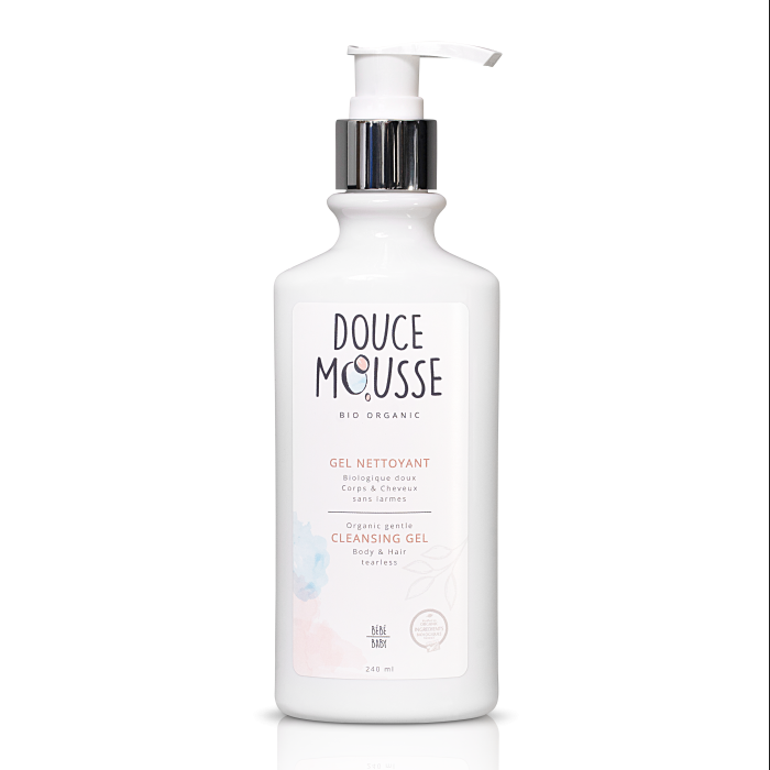 Gel nettoyant corps et visage Douce Mousse — 240 ml de La Coursière Bio