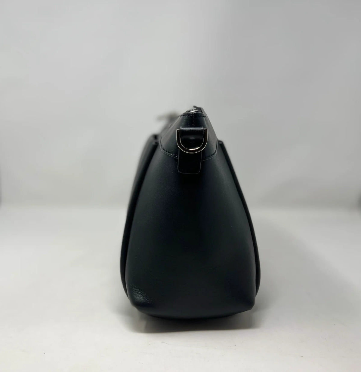 Sac à main Elena en cuir noir – autre vue