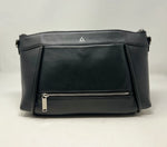 Sac à main Elena en cuir noir – autre vue