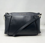 Sac à main Elena en cuir noir – vue du modèle