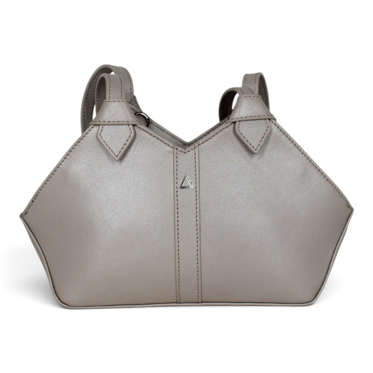 Sac à main Claudia en cuir perlé – vue du modèle