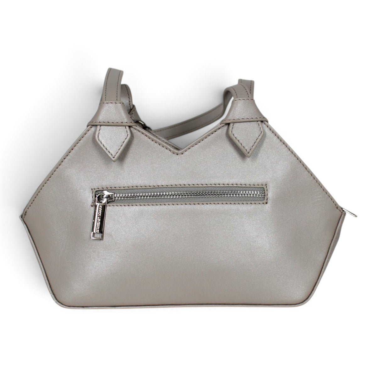 Sac à main Claudia en cuir perlé – autre vue