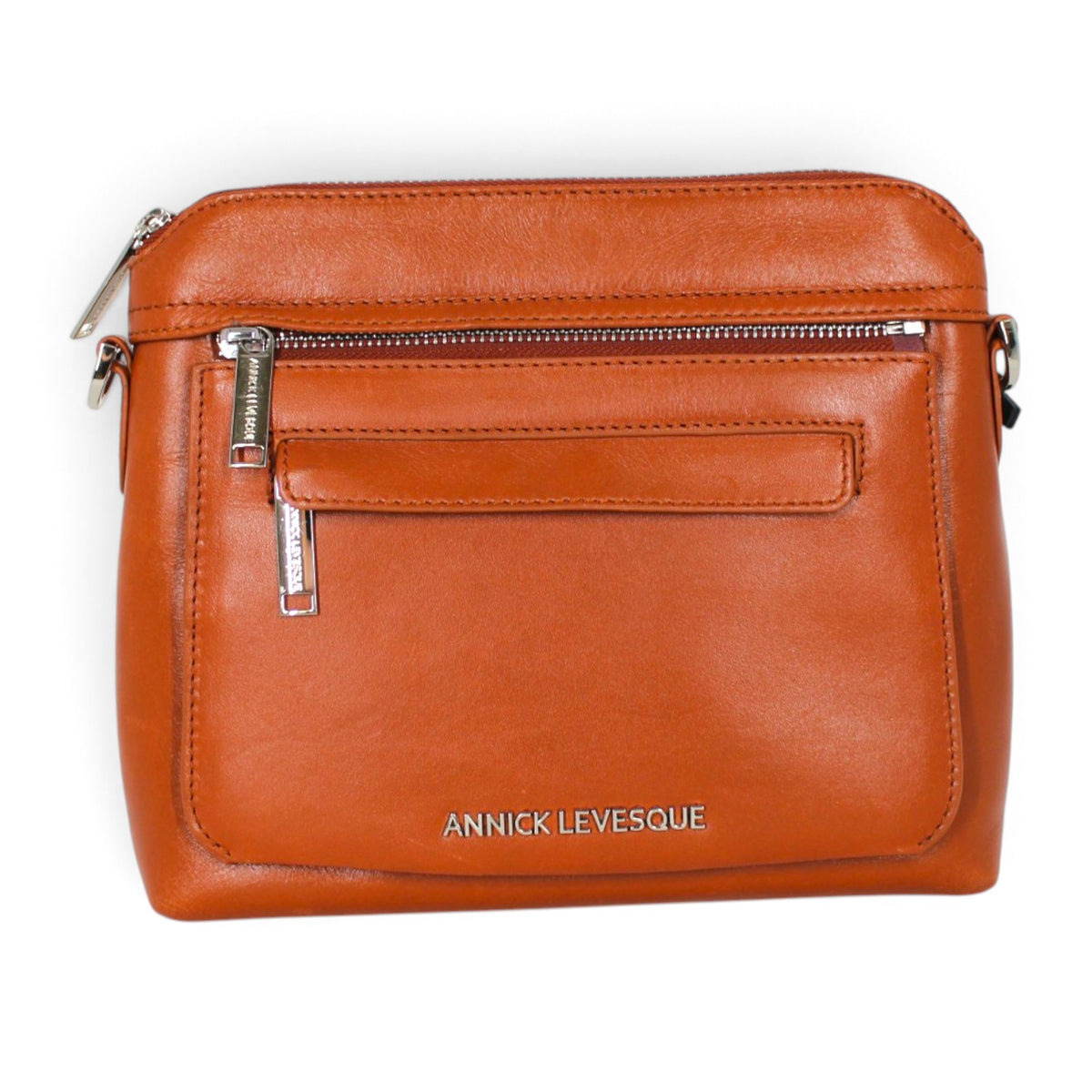 Sac à bandoulière Brigitte en cuir – autre vue