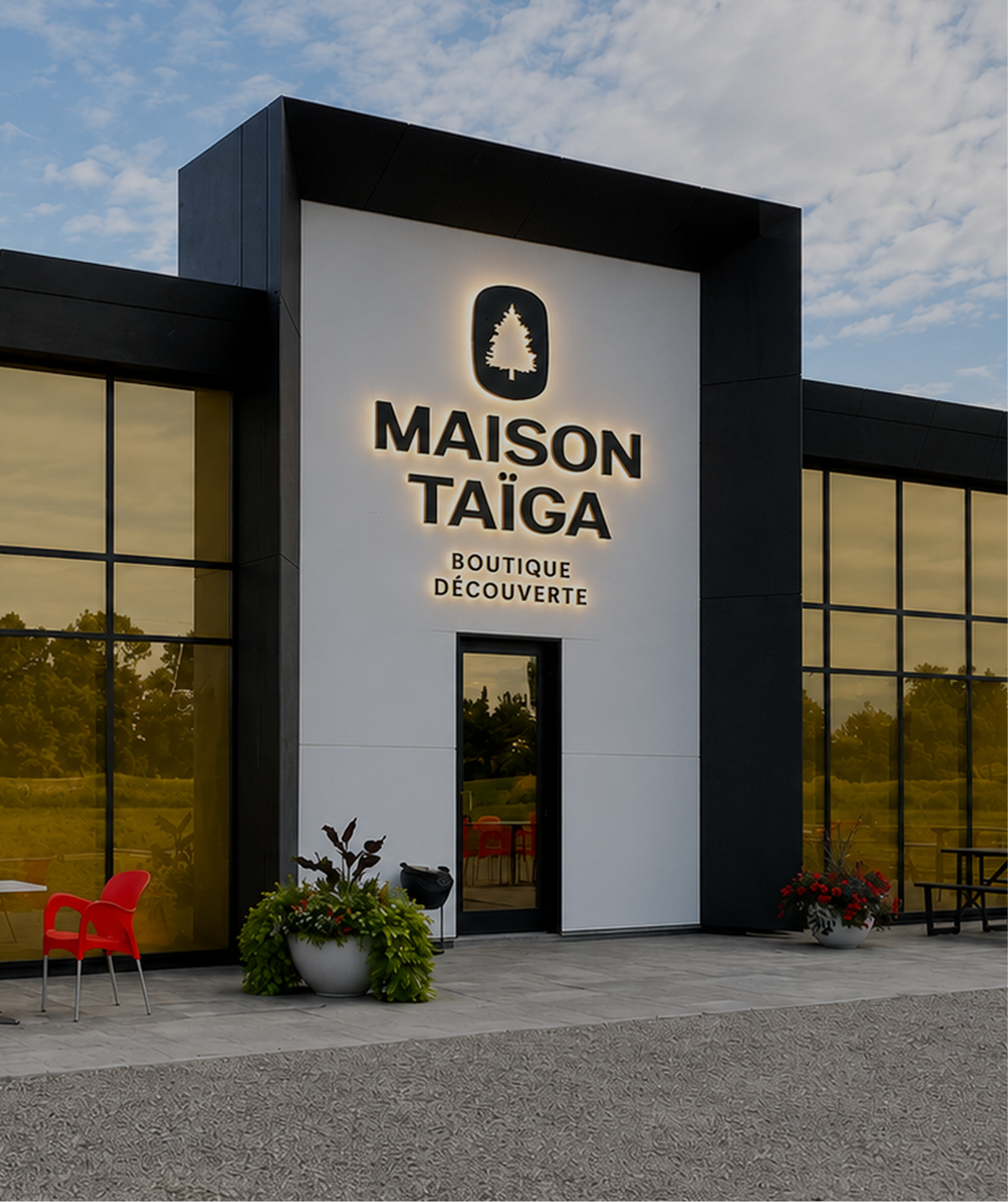 Façade de la boutique Maison Taïga
