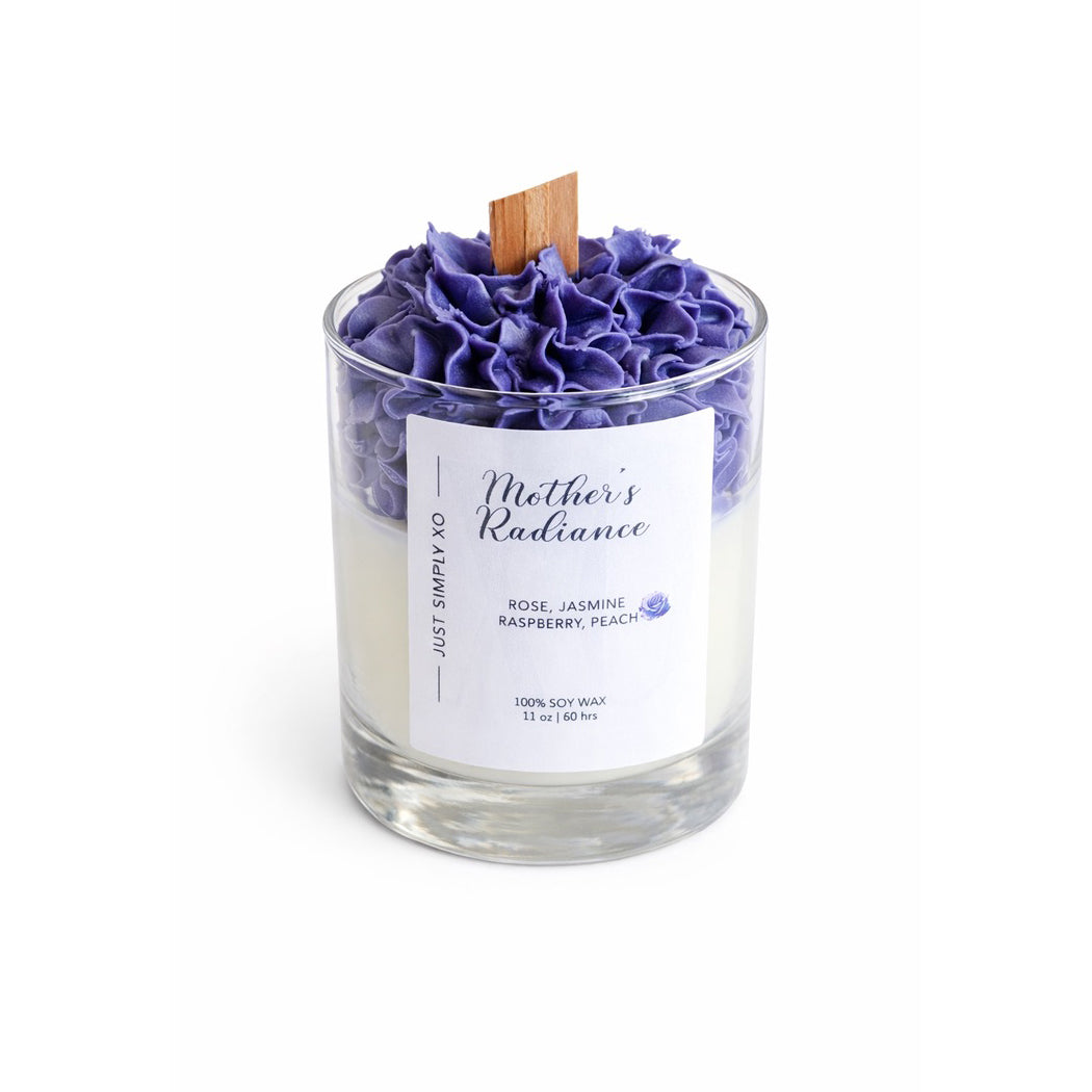 Bougie Mère Radiance en Soja à Mèche en Bois | JSX-CND-026