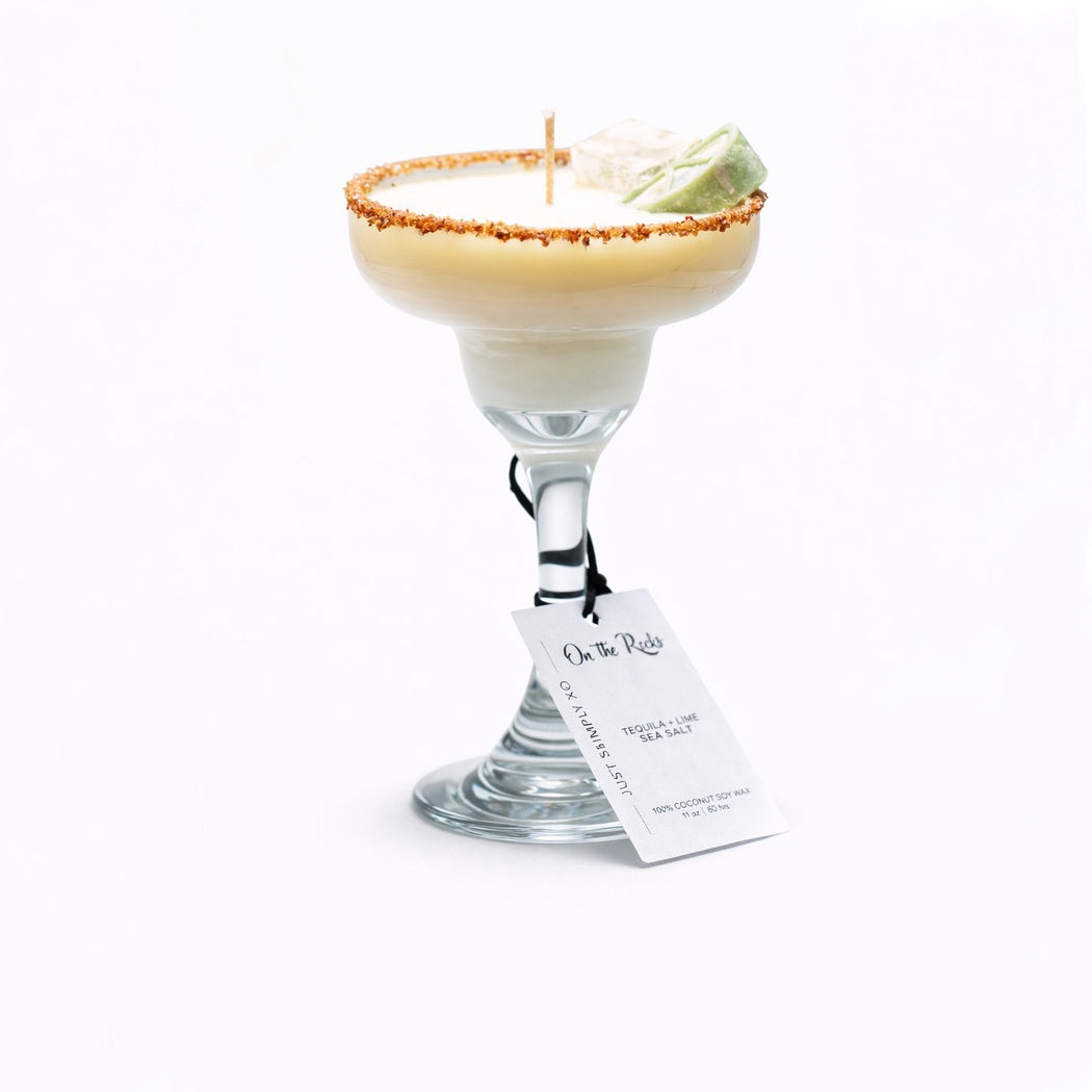 Bougie artisanale On the Rocks