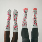 Chaussettes à motifs de cerises en coton Pima – 2 paires – Pokoloko