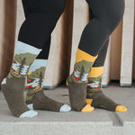 Chaussettes Cabin en coton Pima – Ensemble de 2 paires – Pokoloko