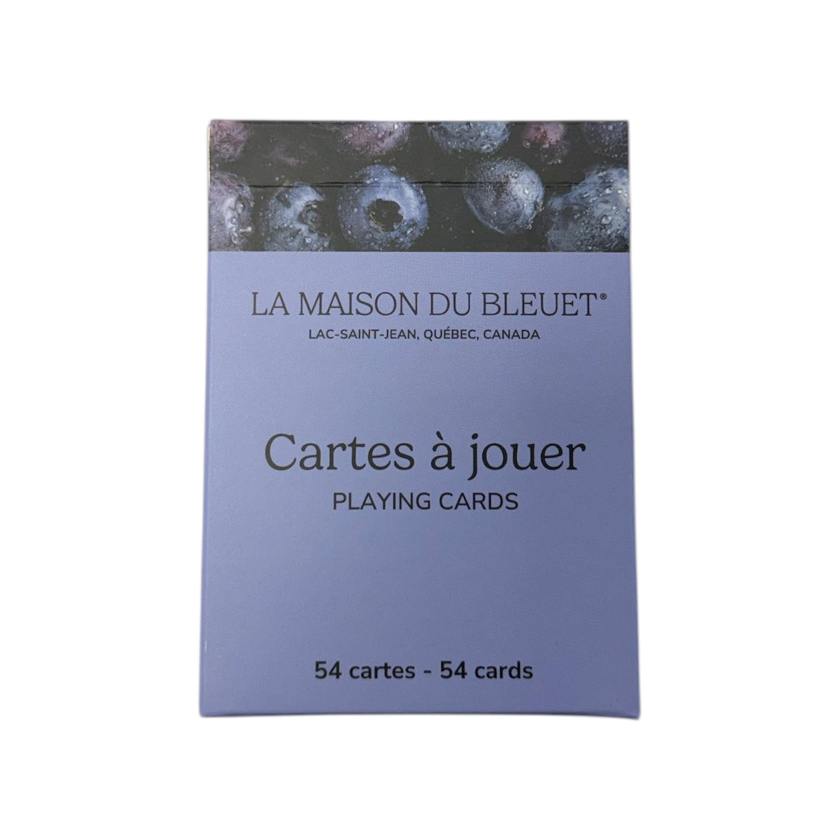 Boîte de Cartes à jouer de La Maison du Bleuet