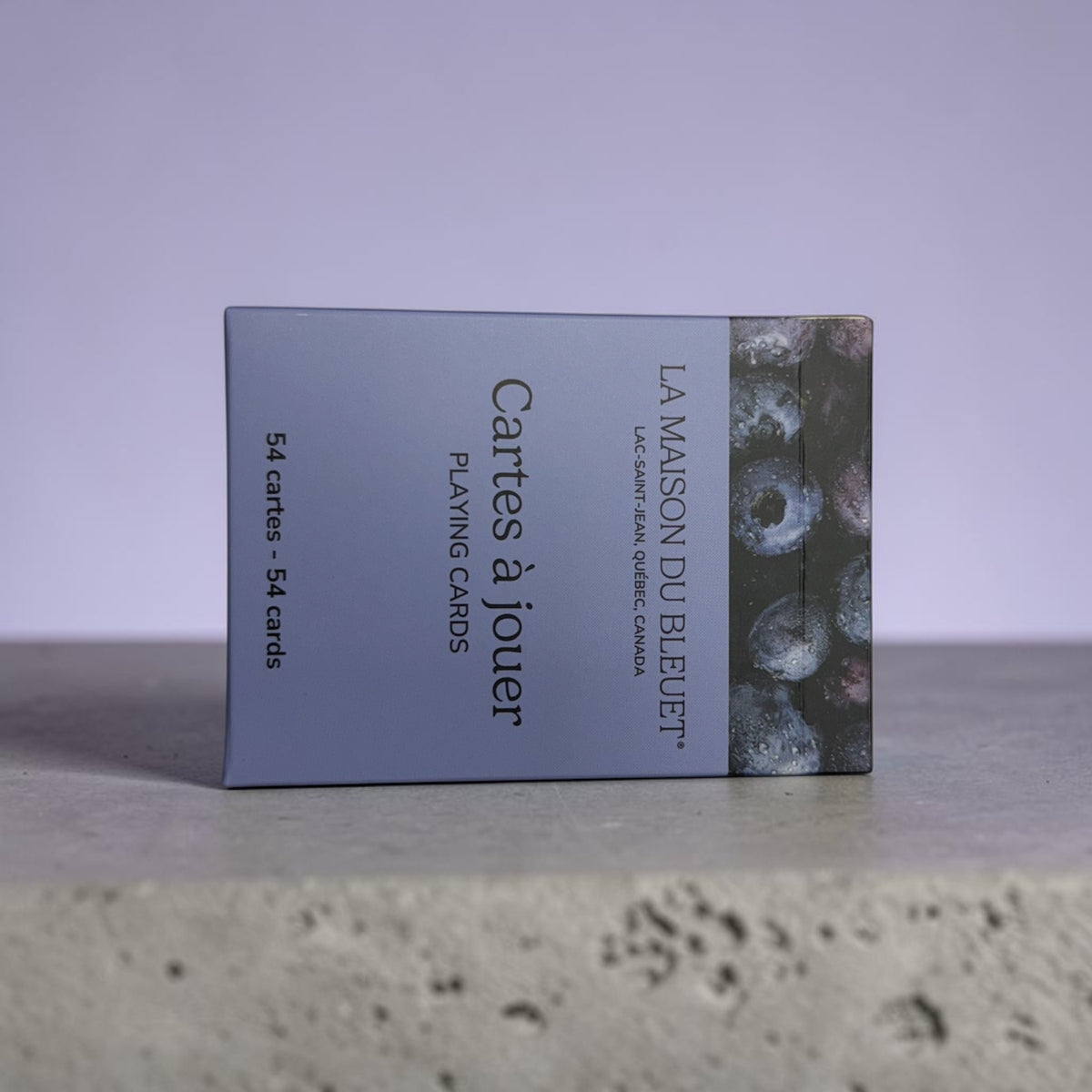 Boîte Cartes à jouer de La Maison du Bleuet